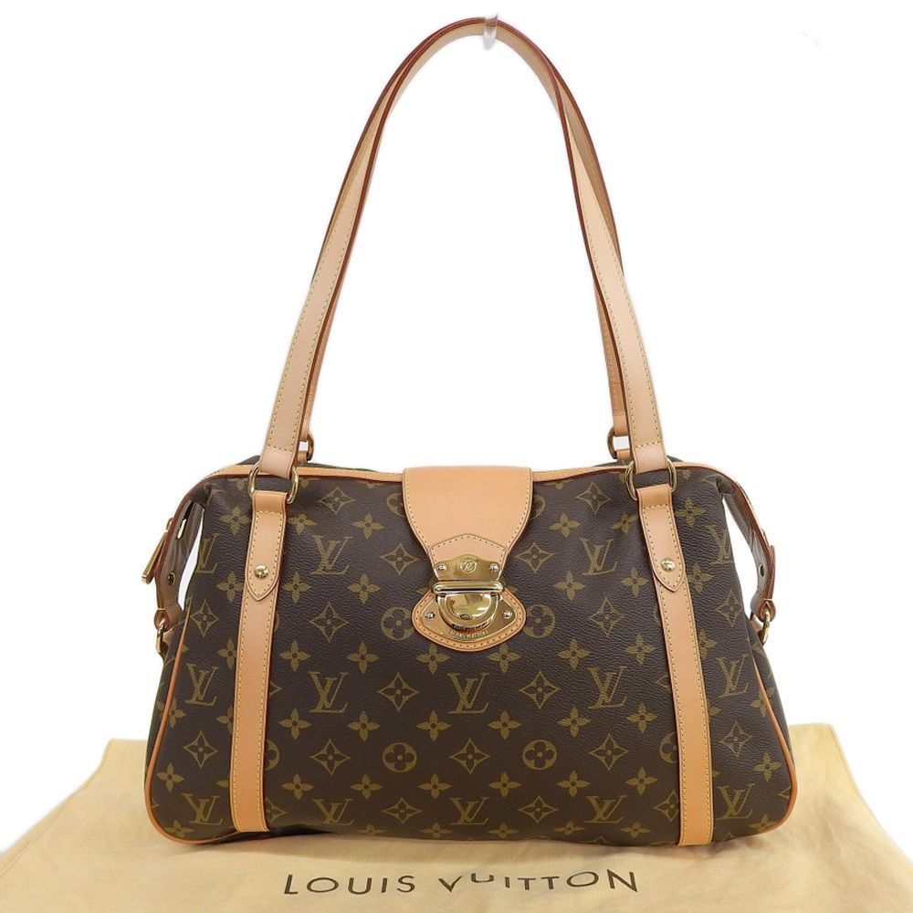 Louis Vuitton Stresa PM Monogram Leather Brown Shoulder Bag